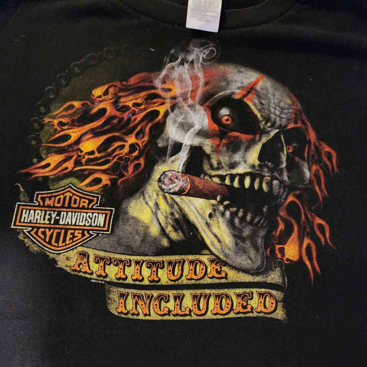 Harley Davidson Used LG two shirts Both Lubbuck Tx
