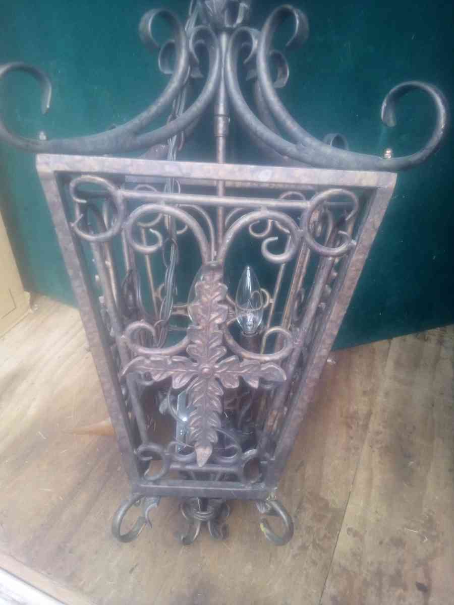 Iron Chandelier
