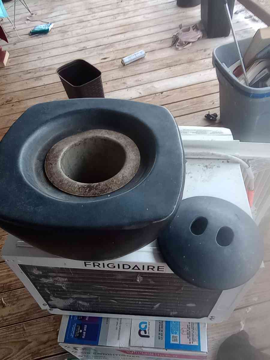 vintage outdoor ashtray