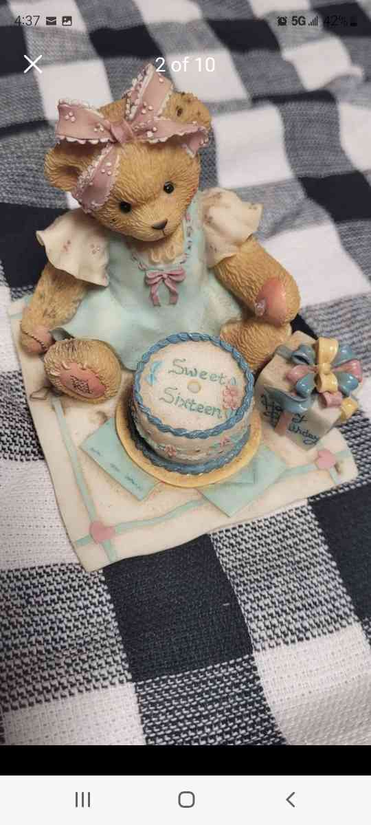 Lots of bear figurines for sale