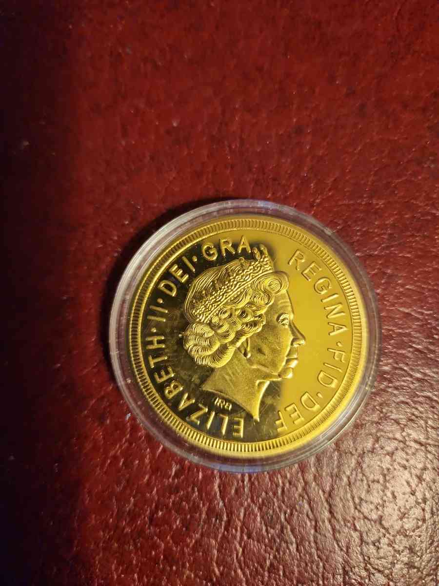 2015 United Kingdom 5 Sovereign Gold Coin