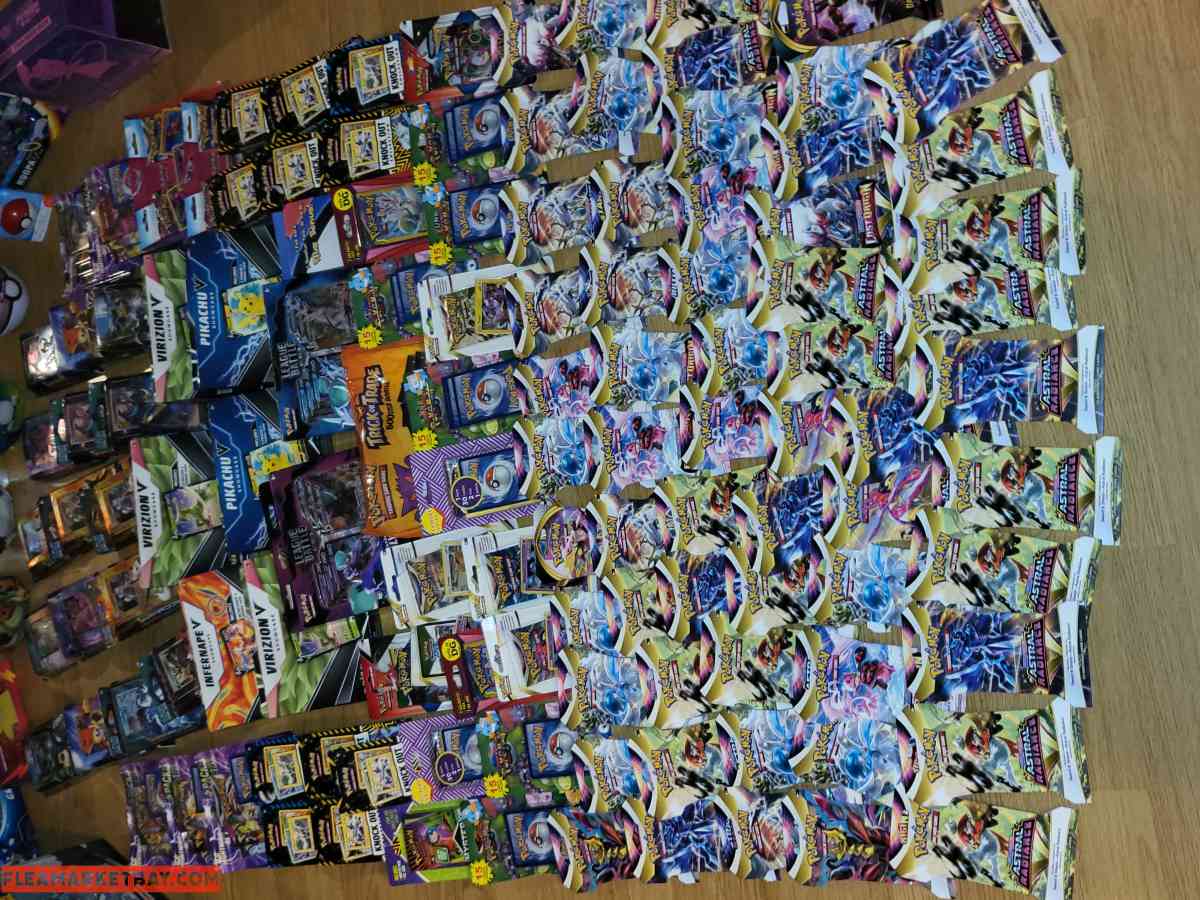 Unopened pokemon packs