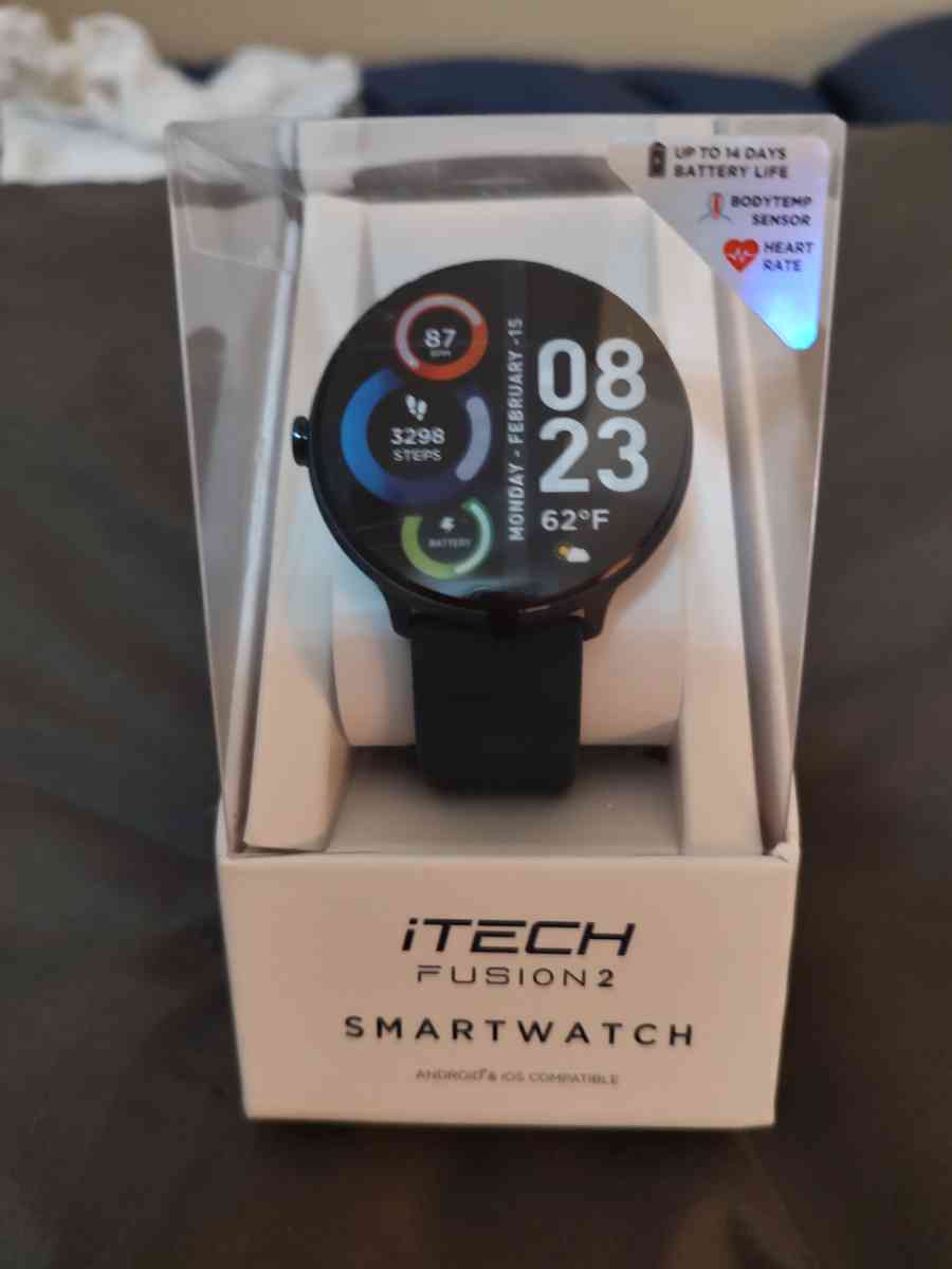 2 iTech Fusion 2 smart watches