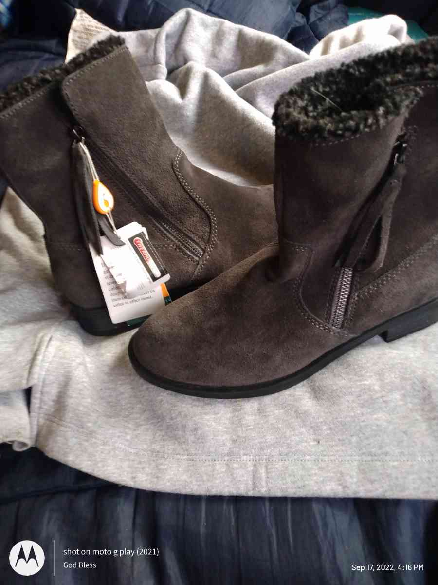 Sporto grey Suede Boots brand new