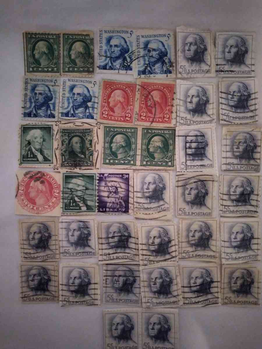 Vintage George Washington Stamps