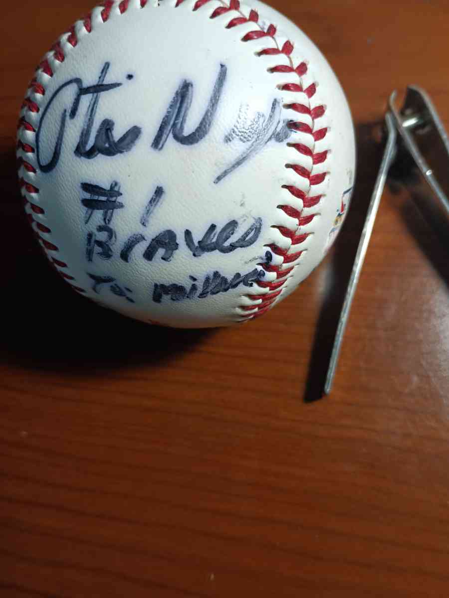 signed odis Nixon 2000 all-star game