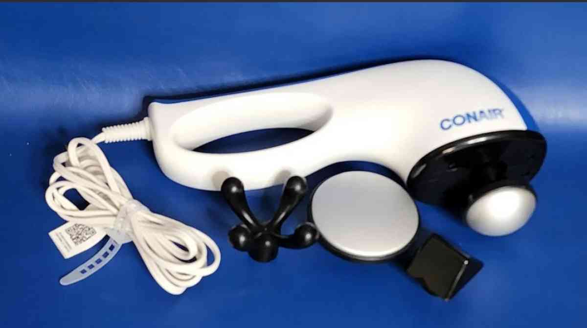 NEW CONAIR BODY BENEFITS HandHeld Massager w Vibration Heat