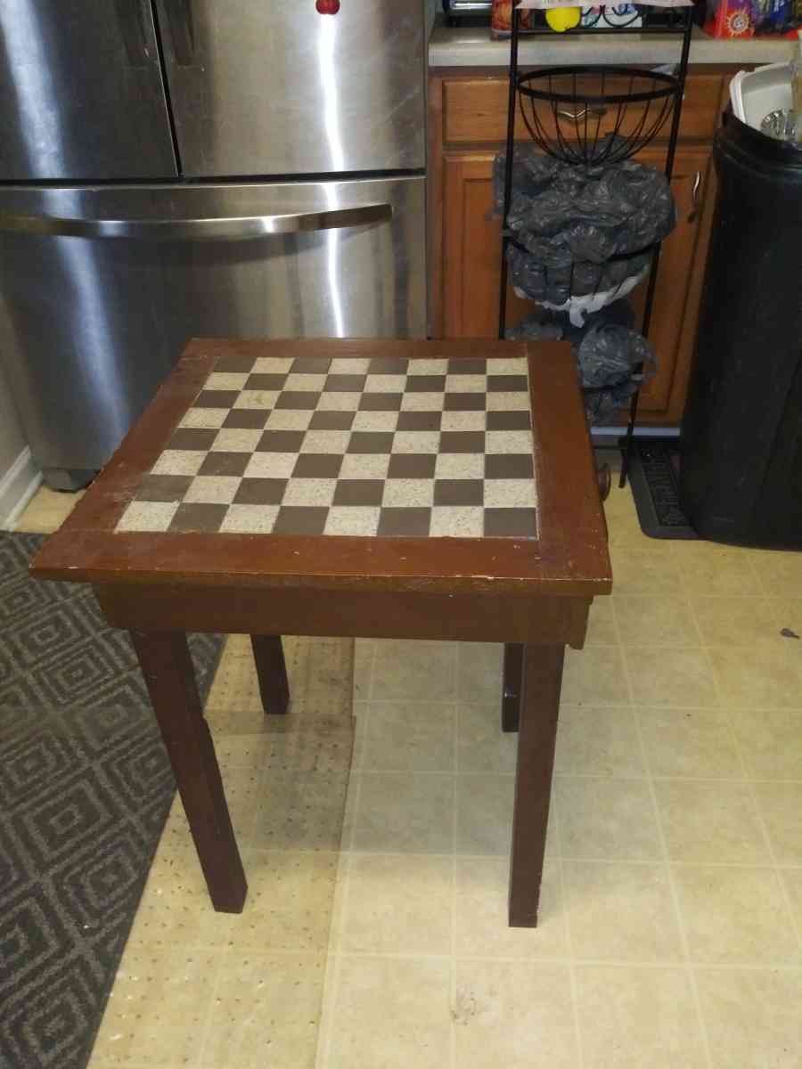 chest or checker board Table