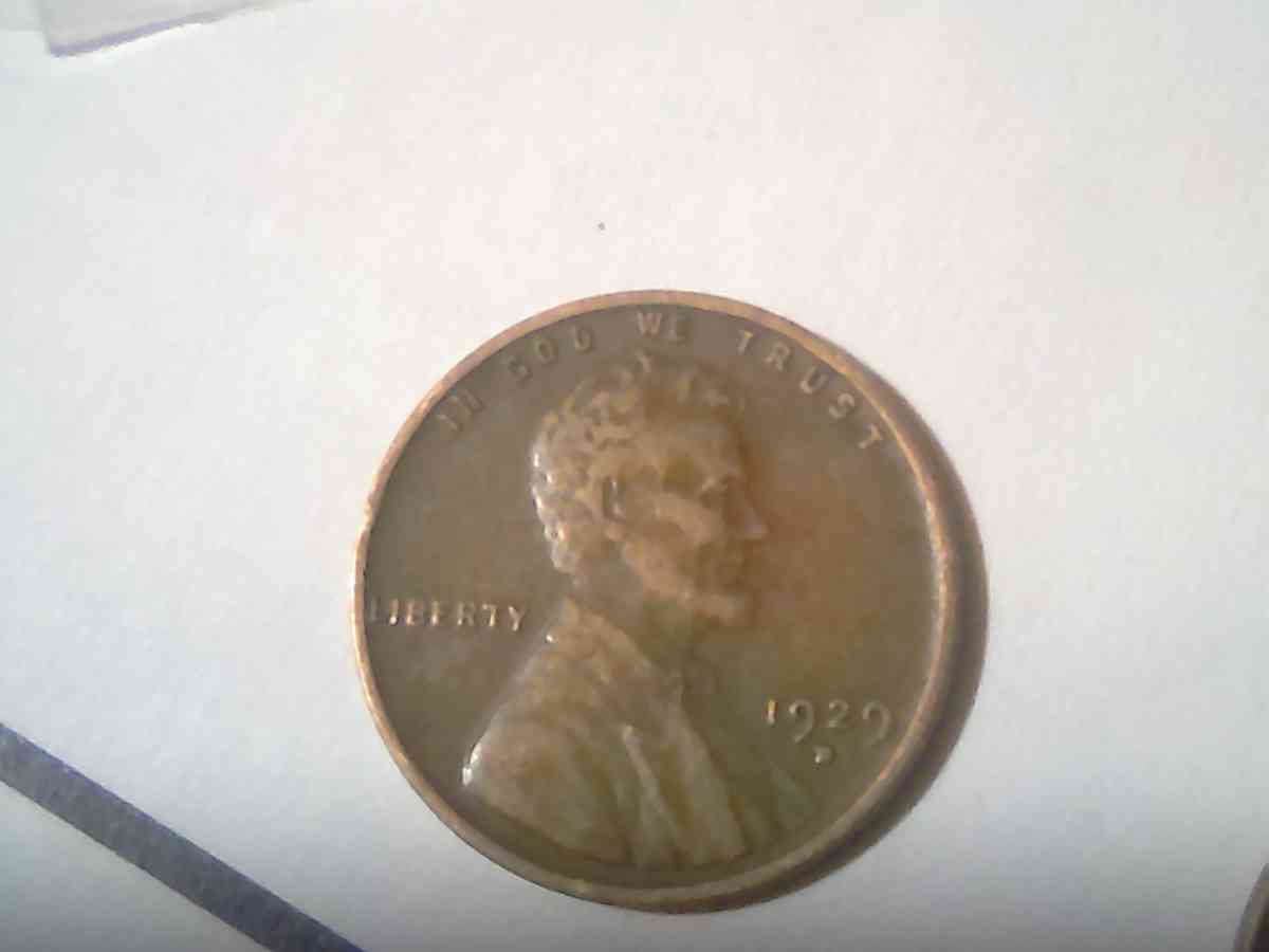 1929 D wheat penny beautiful coin
