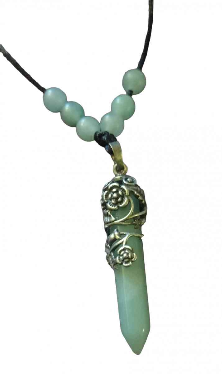 green aventurine necklace