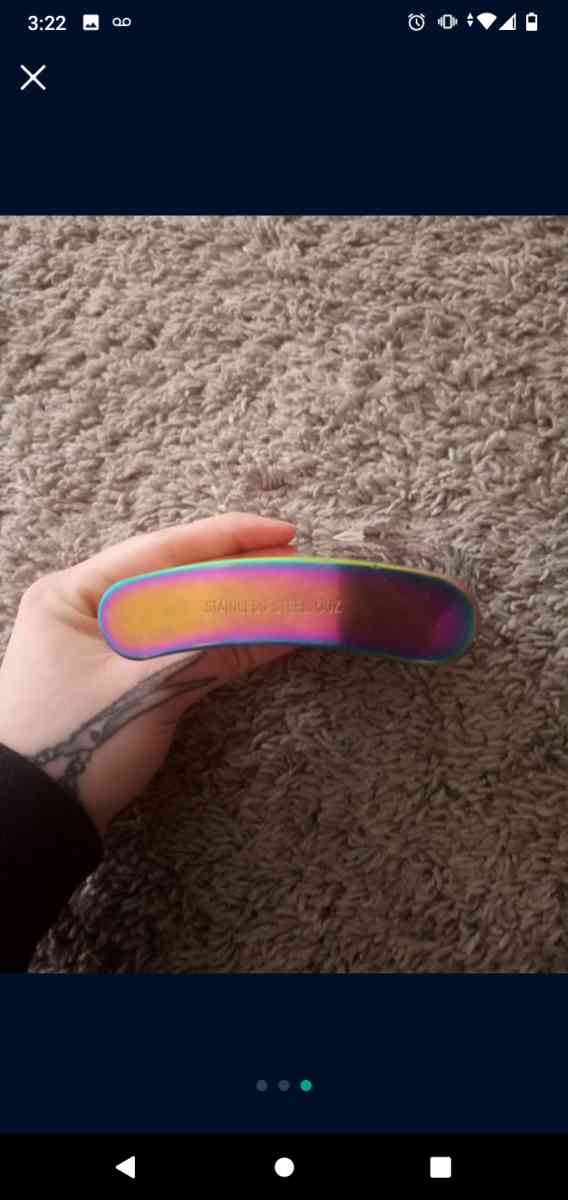 Neocrhrome Stainless Steel 6oz Flask