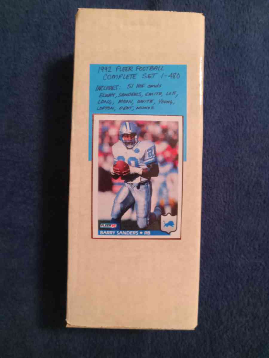 NFL Detroit Lions Football Cards