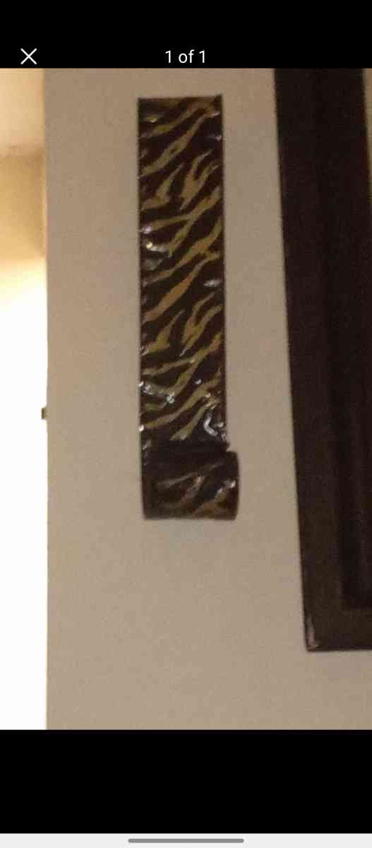 2 Decorative Wall Candle Holders