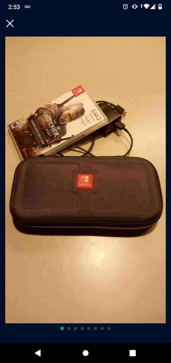 Nintendo Switch Lite w Hardcase And 128MB SD Card