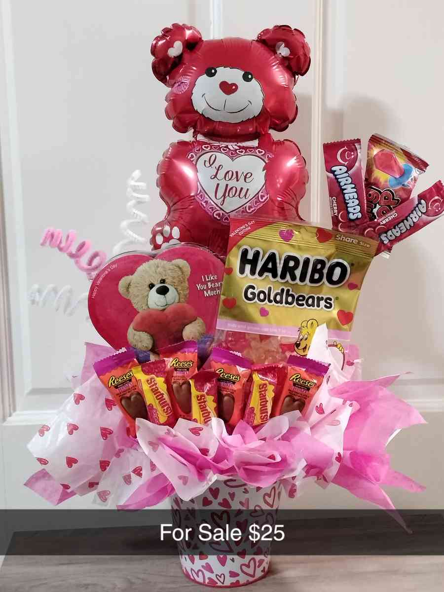 Valentines Candy Bouquet