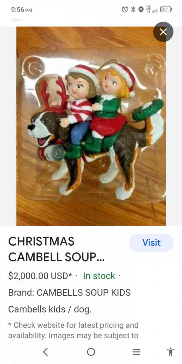 Campbell soup collectibles