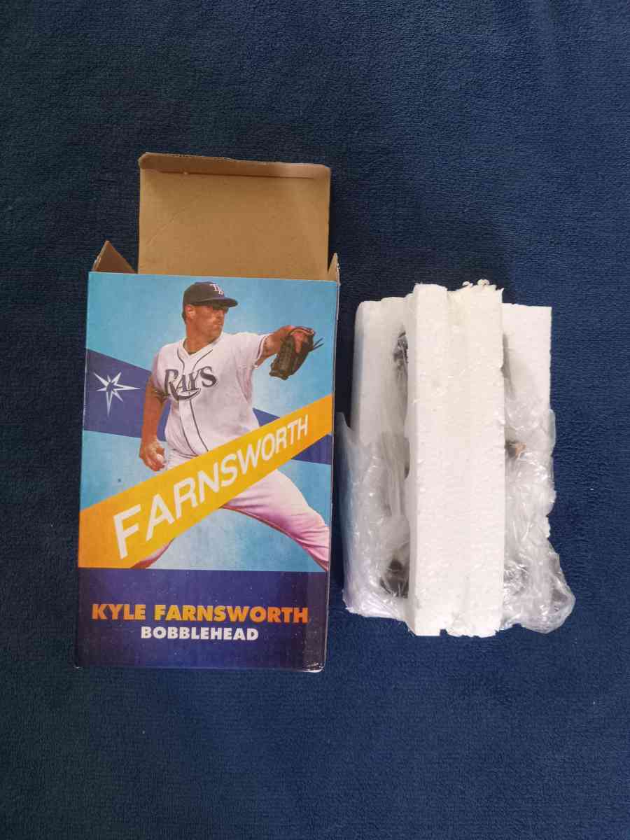 Tampa Bay Rays Kyle Farnsworth Bobblehead