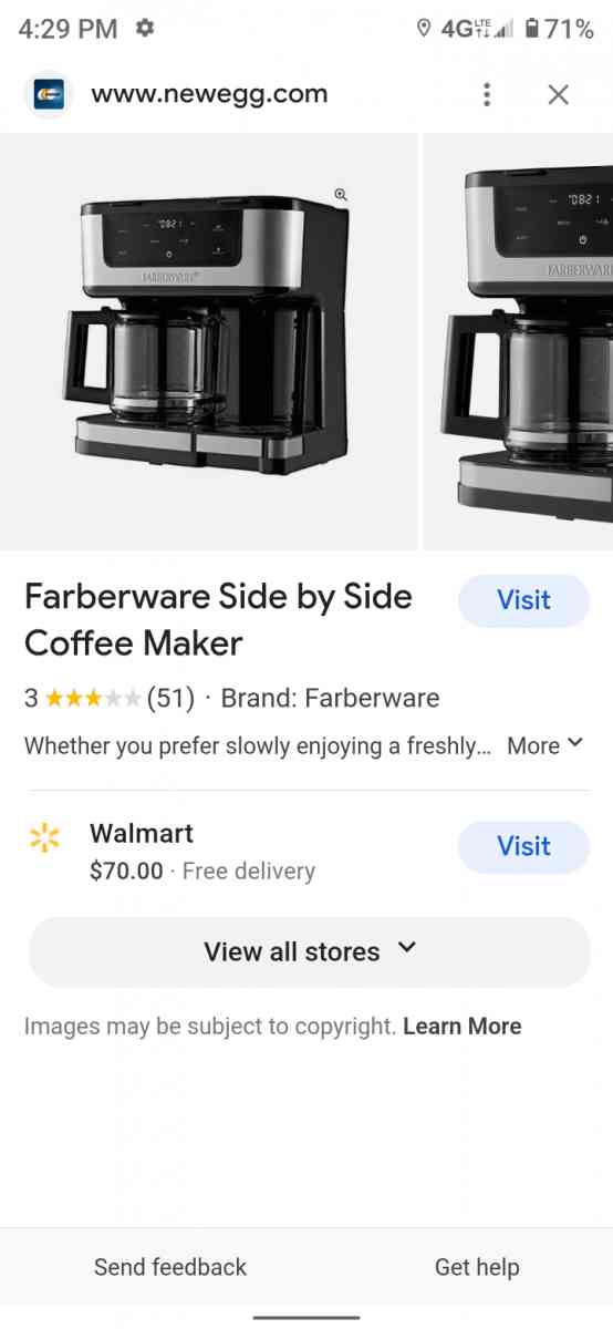 coffee pot works good for sale