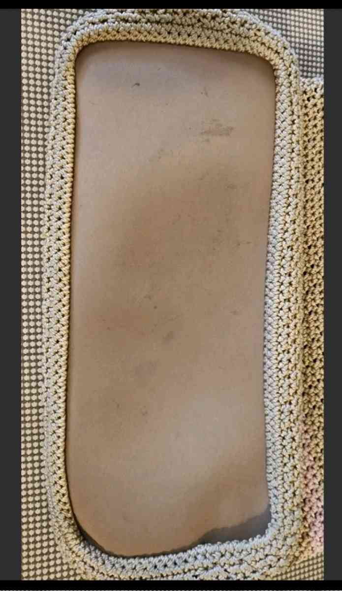 The Sak Beige Pink  Brown Handbag Shoulder Bag Woven