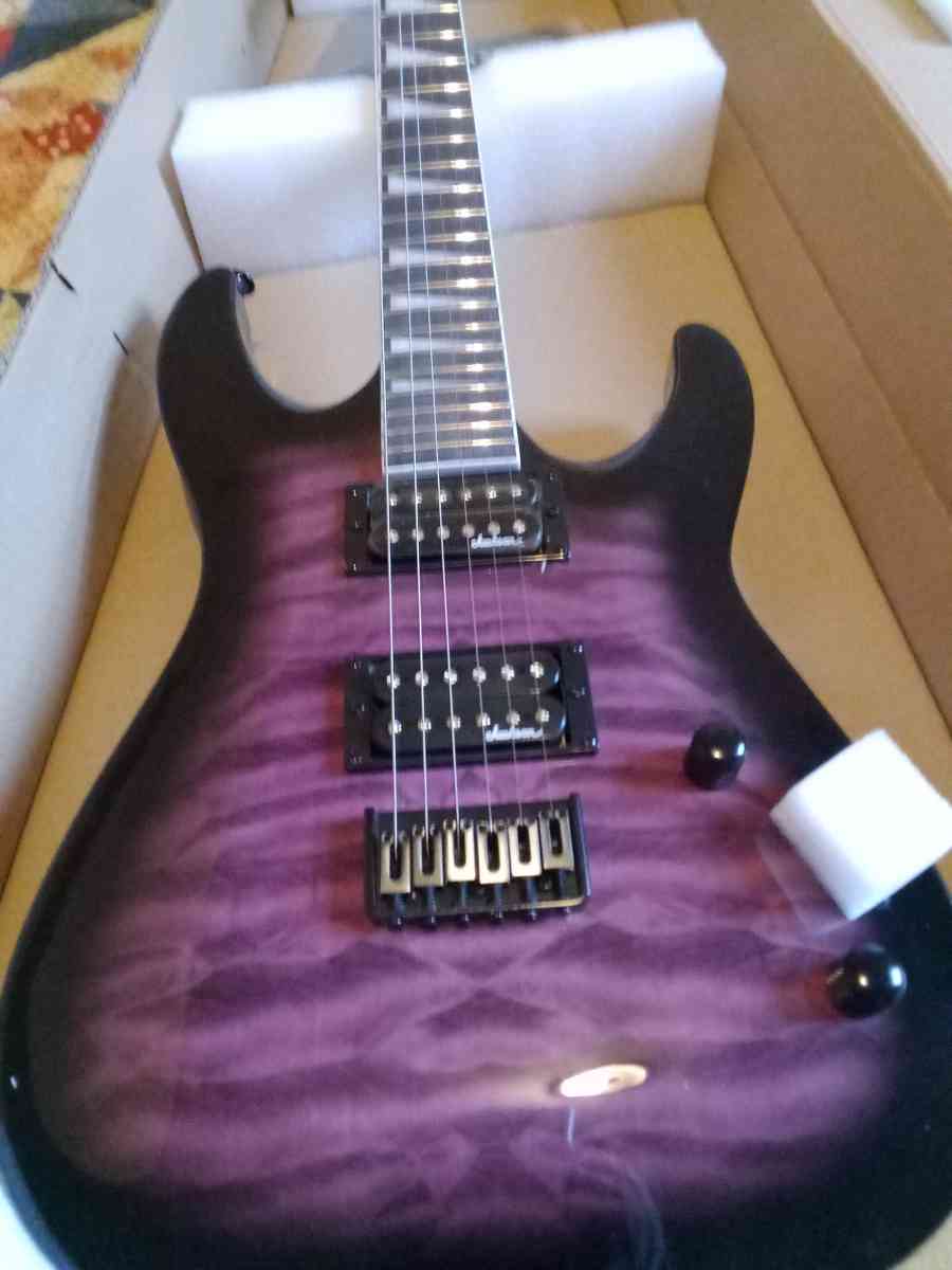 new Jackson electric guitar