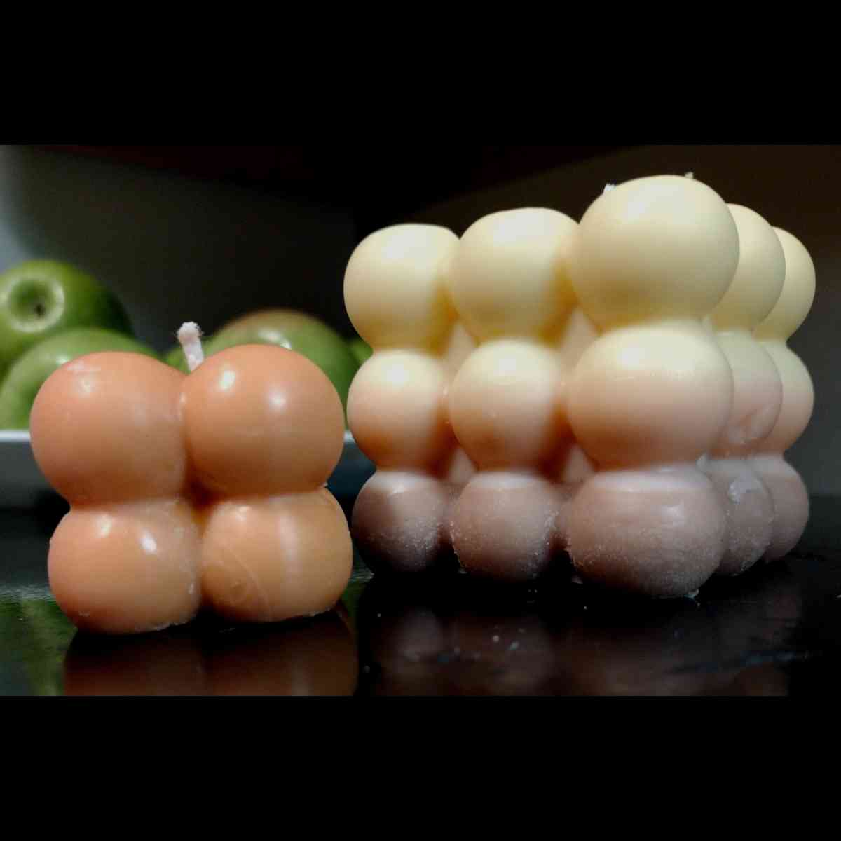 2 and 3 tier bubble Cubes