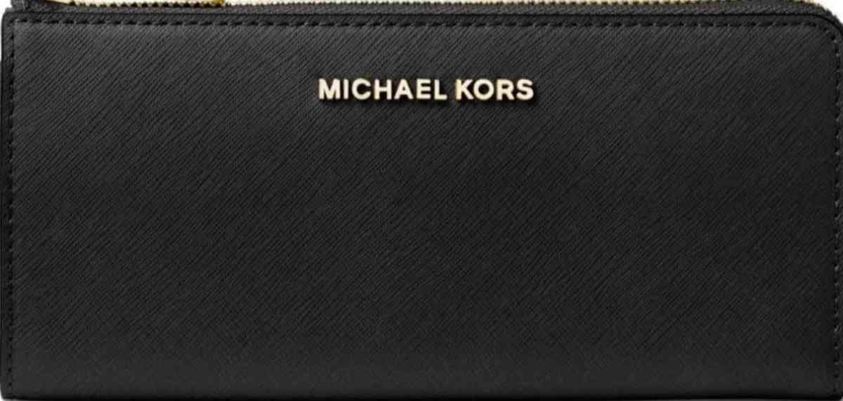 Michael Kors Jet Set Continental Leather Wallet