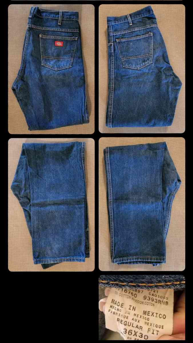Dickies Mens Jeans 36x30