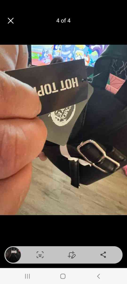 brand new Demon slayer patchwork backpack