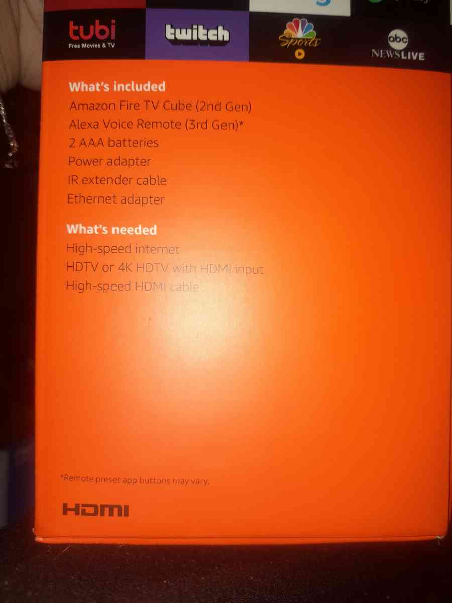 BRAND NEW Amazon fire cube