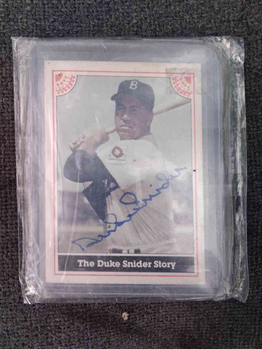 Brooklyn dodgers Duke Snider story 1952