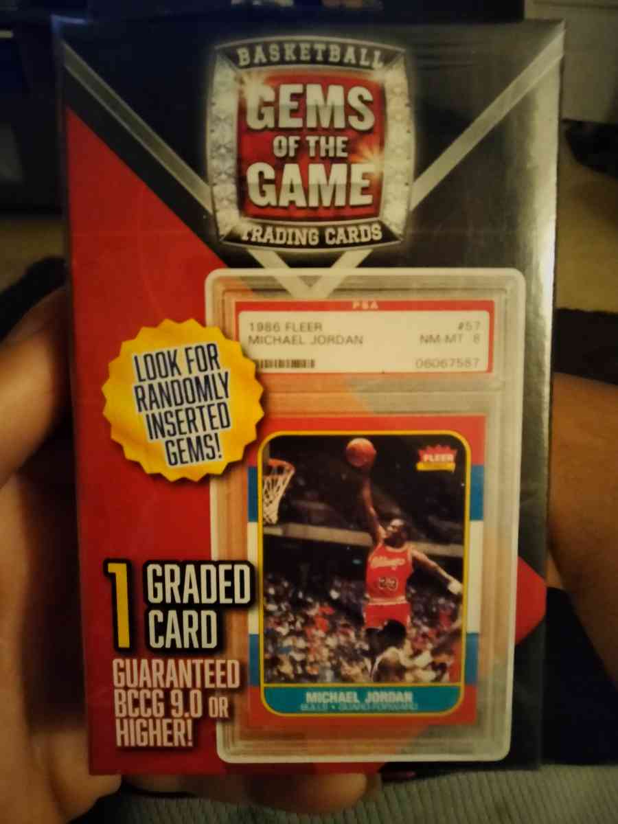 Michael Jordan graded basketball card BCCG 10
