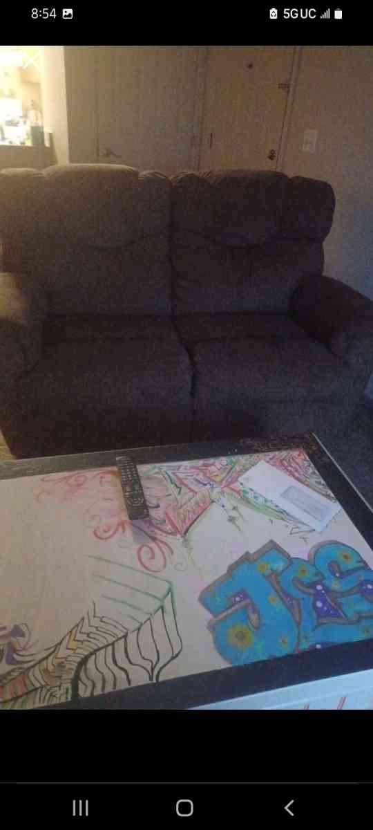 2 Lazyboy couches recliners