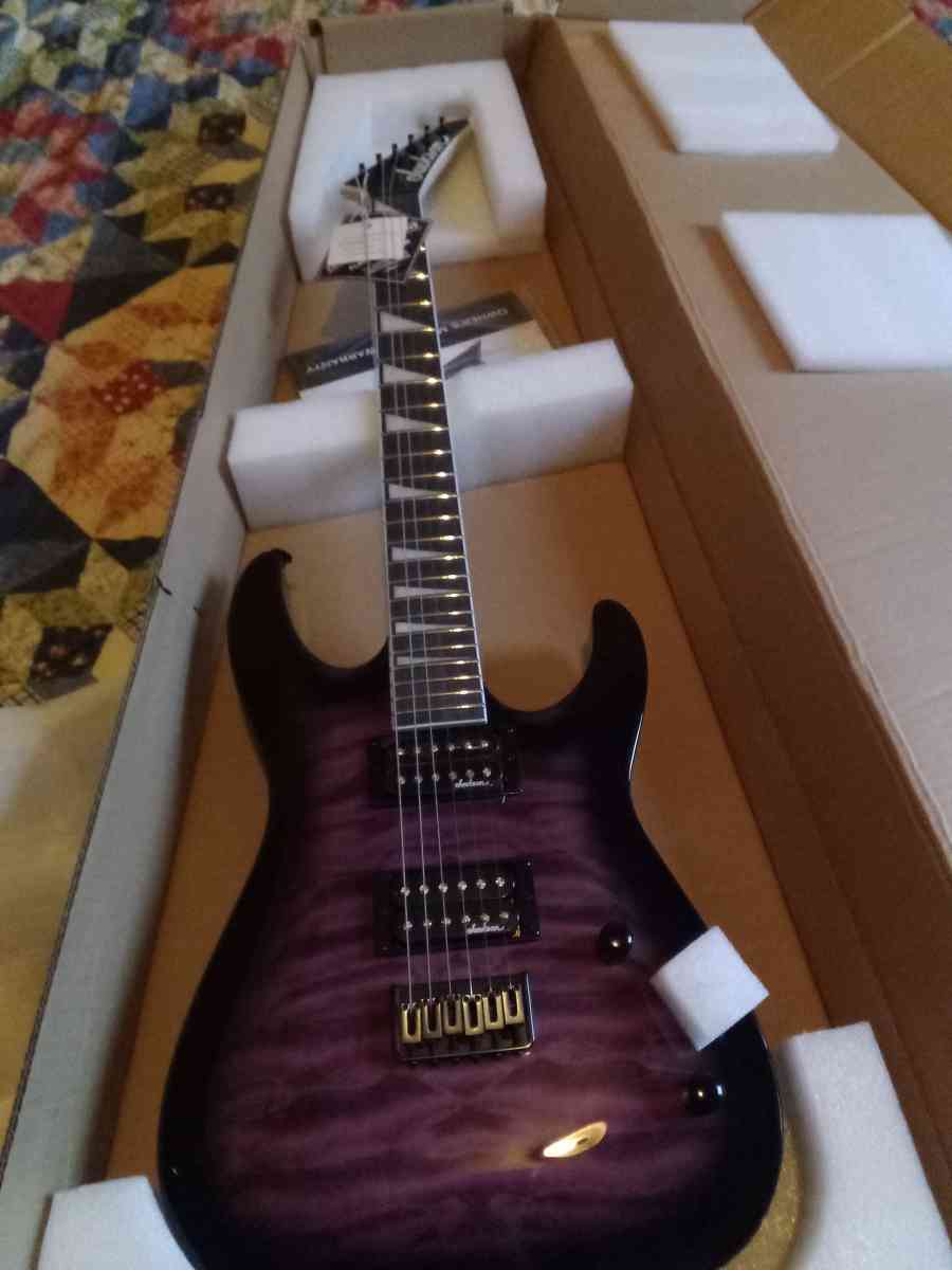 new Jackson electric guitar