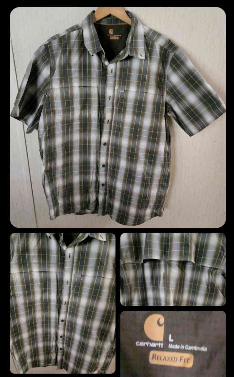 2 Carhartt Mens shirts New