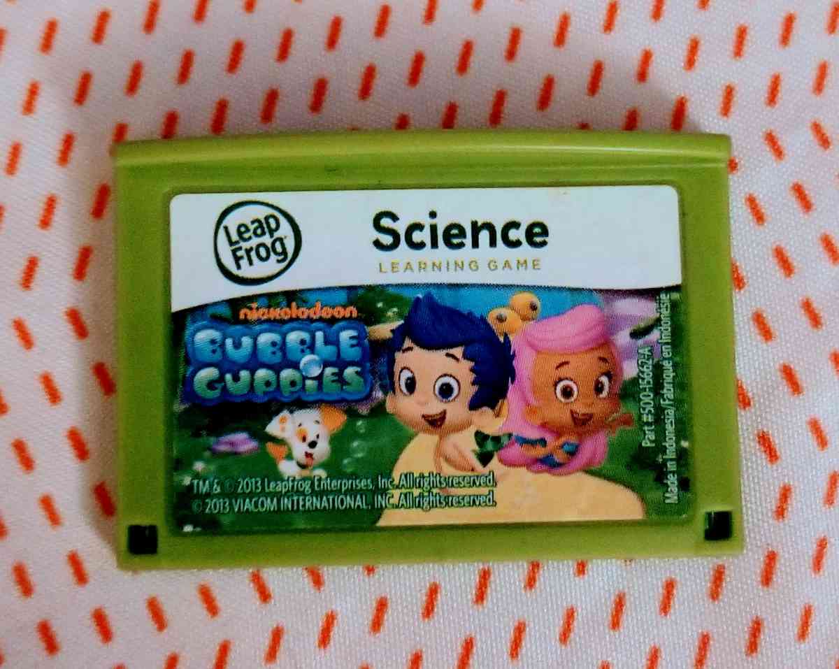 Leapfrog Bubble Guppies Science Learning Game