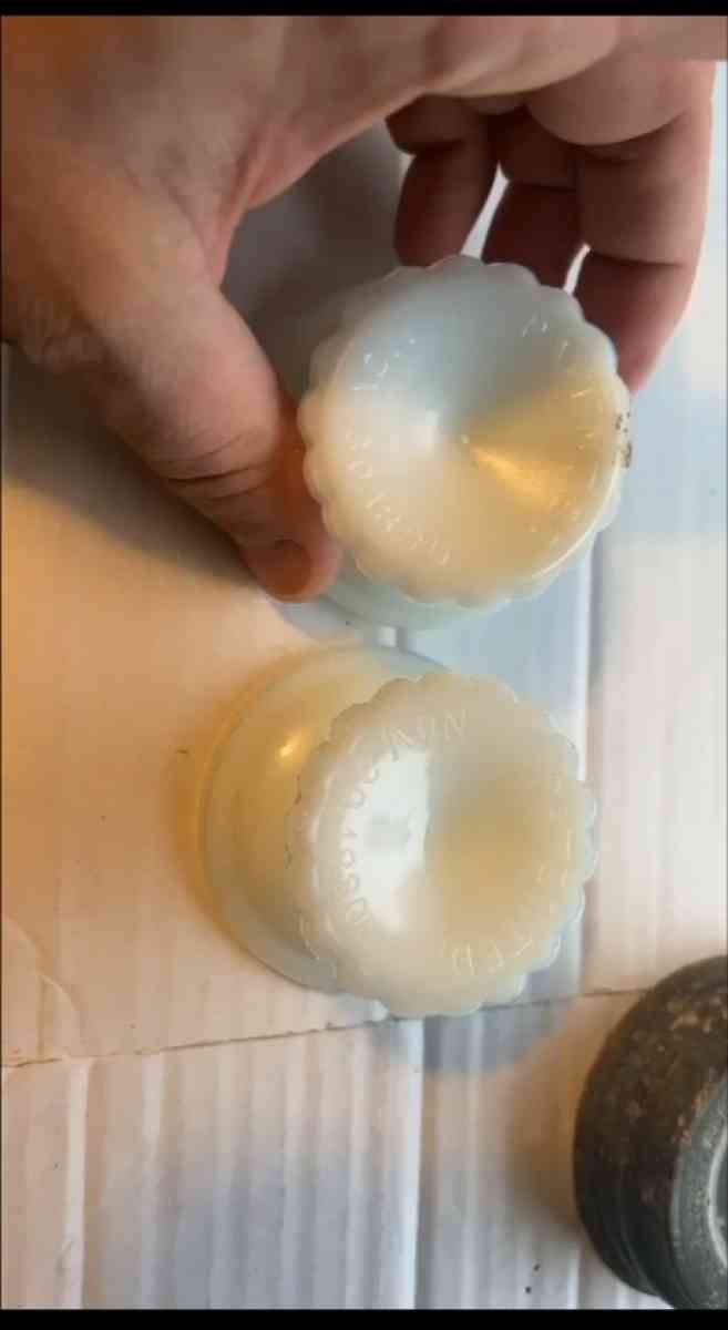 Masons patent nov 30 1858 ground lip shoulder seal olive