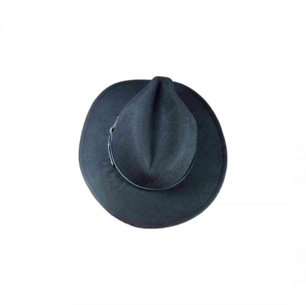 Unisex Black Fedora Hat