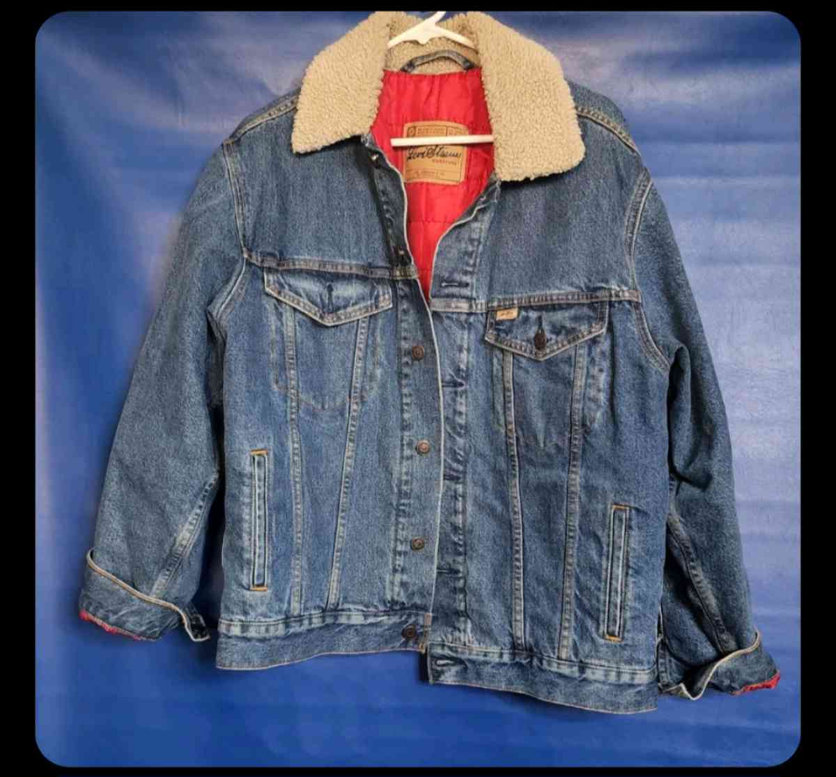 Vintage Mens Levi Strauss Lined Jacket Size Medium