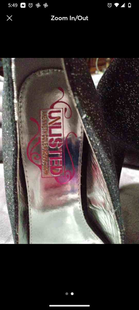 KENNETH COLE PRODUCTIONS UNLISTED HEELS LIKE NEW size 7 5