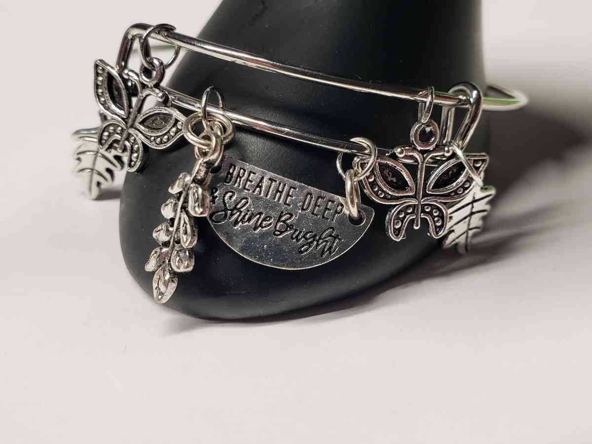 Inspirational Bangle Bracelet