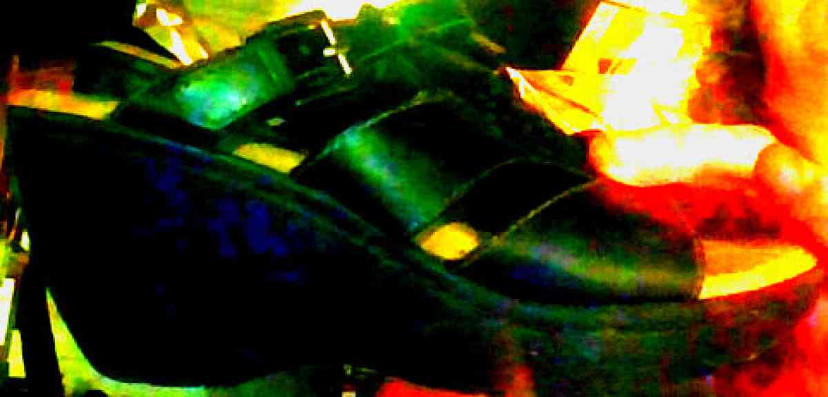 Leather Sandle Wedge Shoe