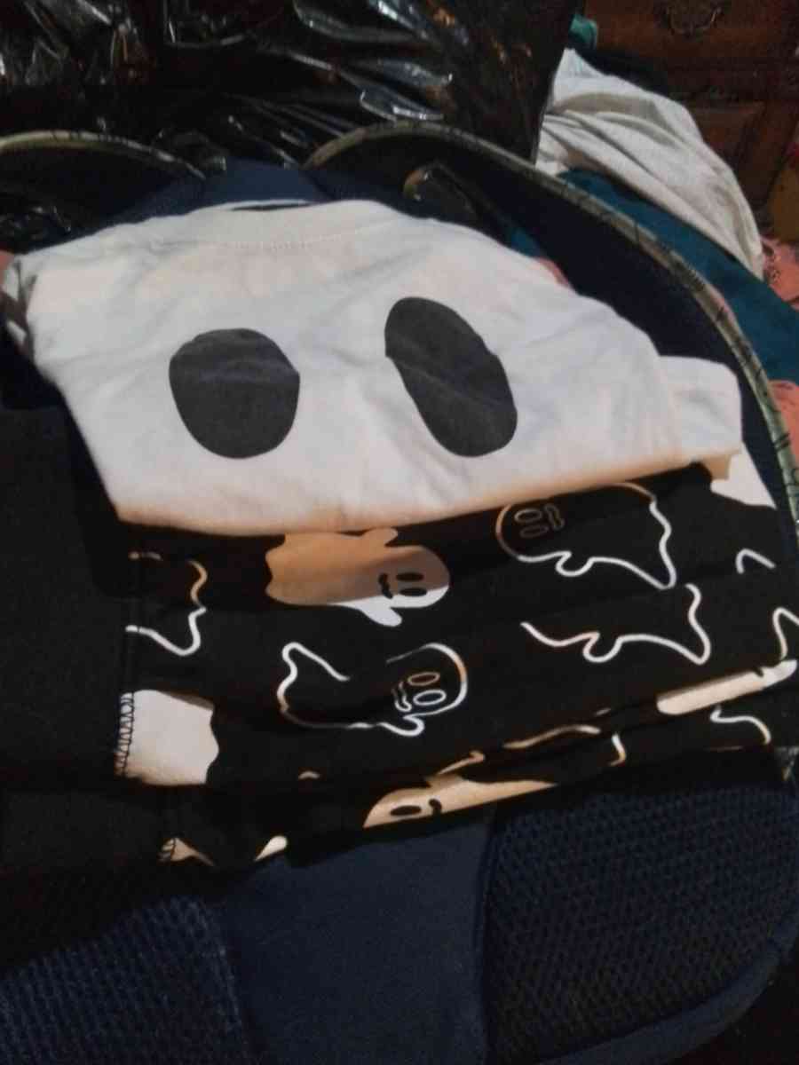 boys ghost pajamas set