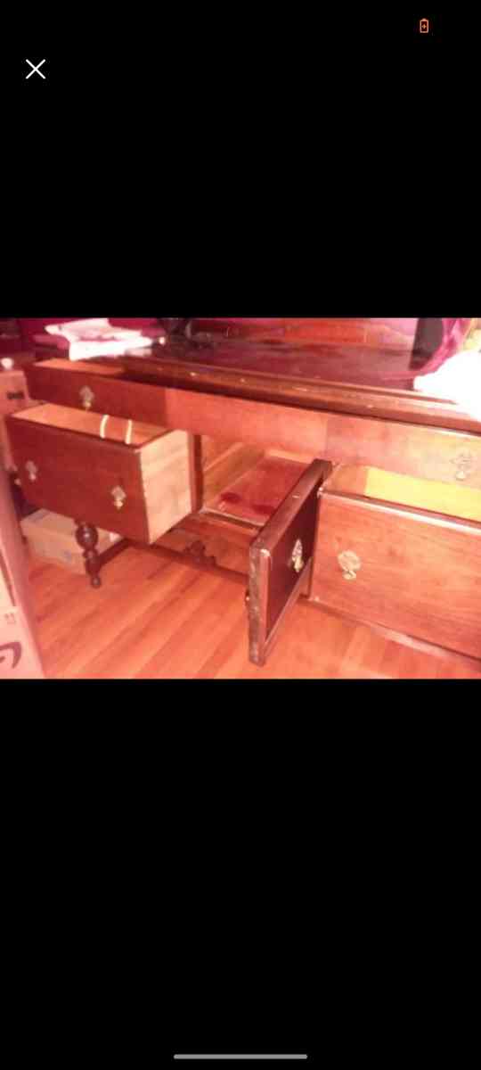 antique hutch