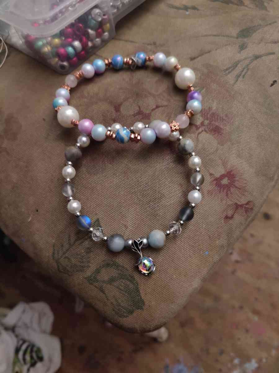 anklets bracelets  necklaces or ear rings