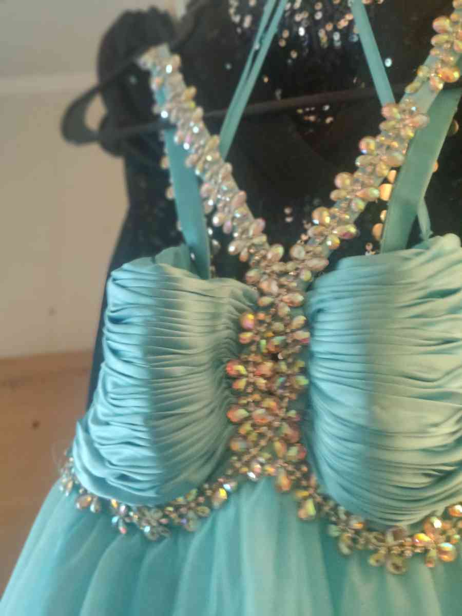 prom dress short size 14