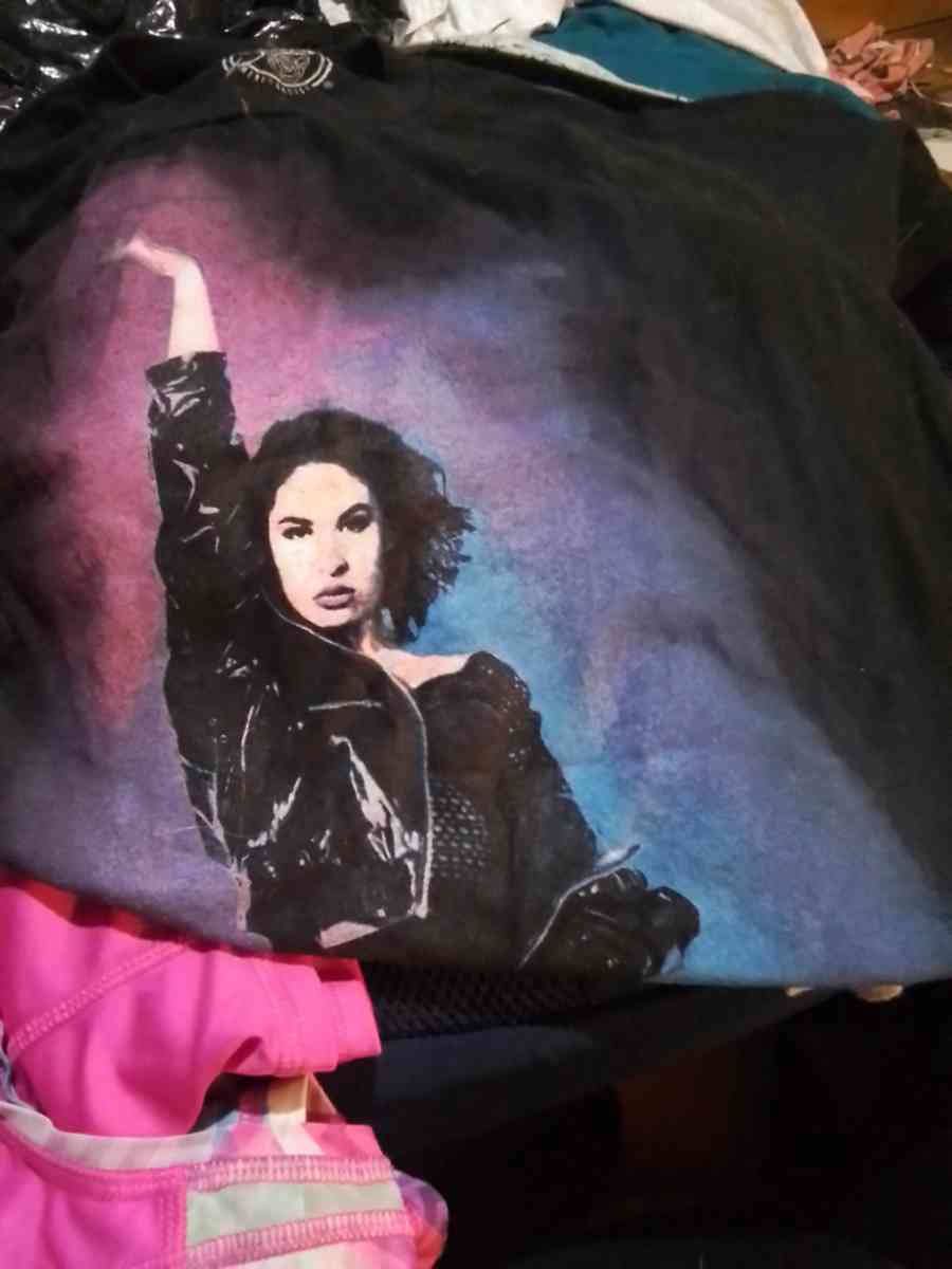 woman offical selena tshirt