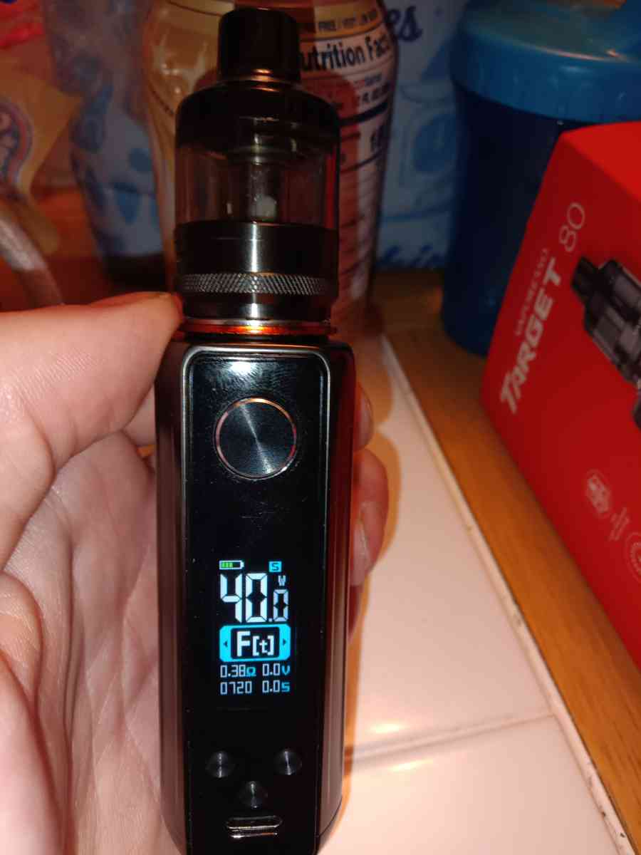 rechargeable refillable vape mod