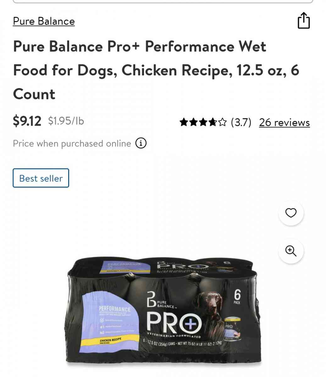 Pure Balance PRO Dog FoodChicken
