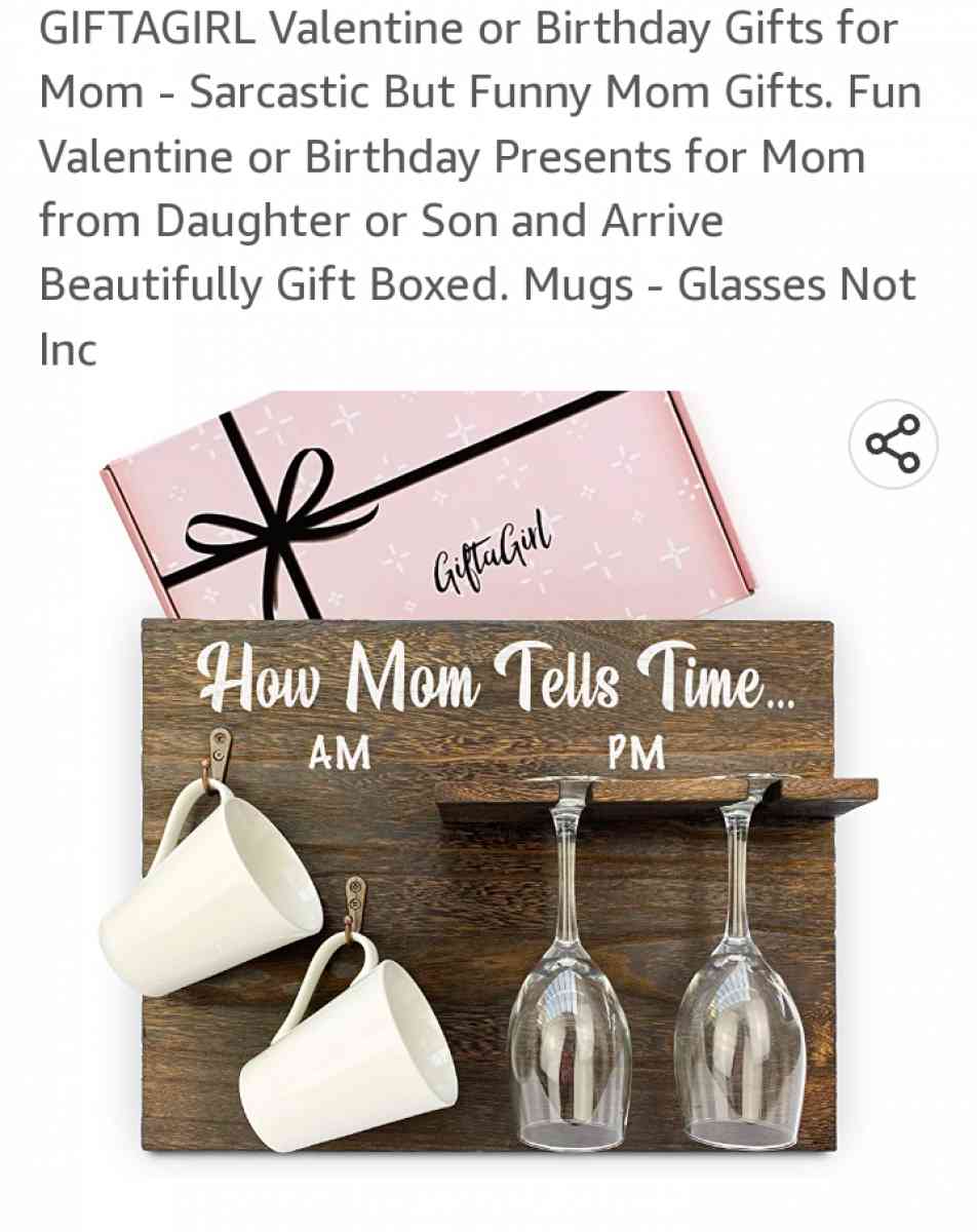 New How Mom Tells Time Gift