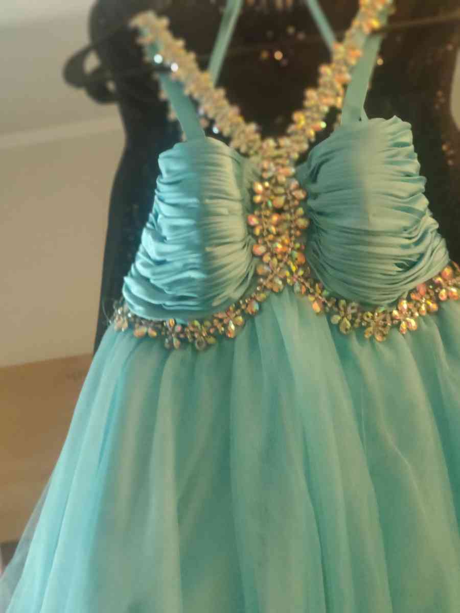 prom dress short size 14